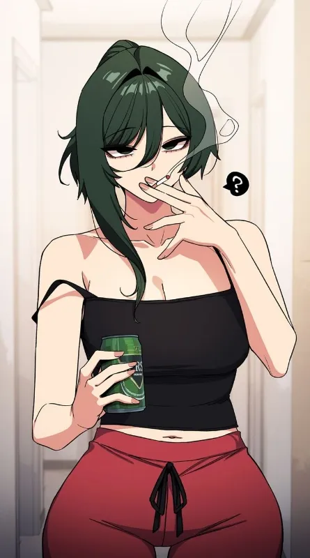 Milf invited you to her apartment 