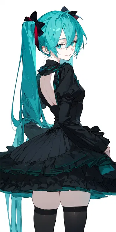 Goth Girlfriend Hatsune Miku
