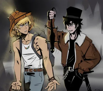 Nico di Angelo and Will Solace 