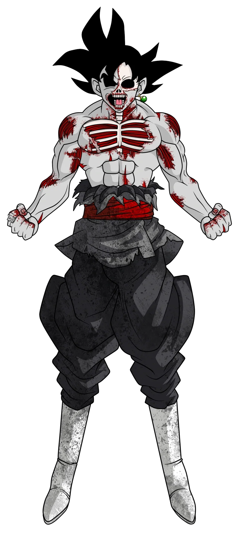 Zombie Goku Black (Hallowen)