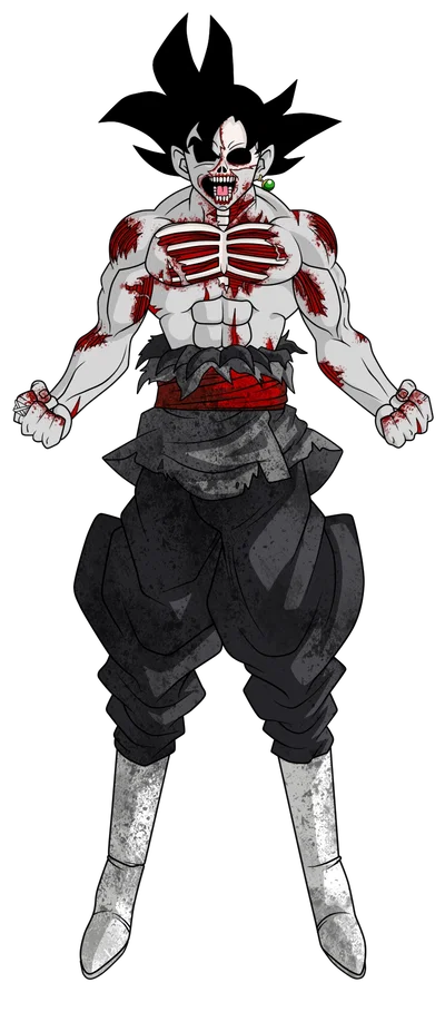Zombie Goku Black (Hallowen)