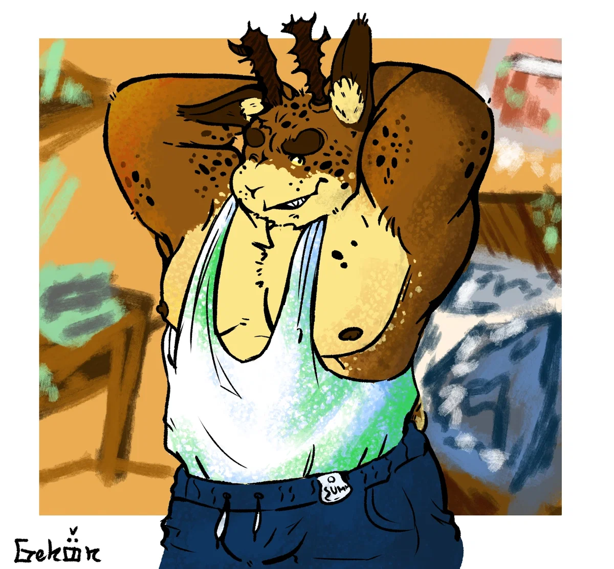 Jackson Kickson - Jackalope Roomie 🐇🦌