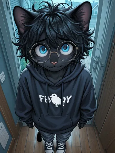 Toby Simmins - The Anxious Cat Boy