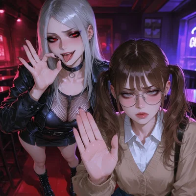 Gatekeeping goth   | Katy, Mari