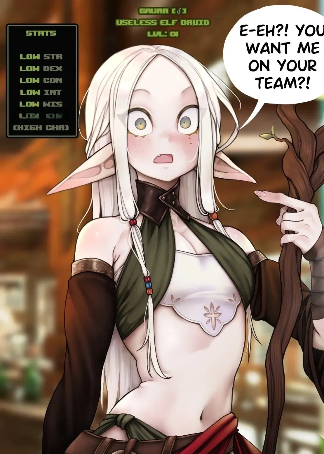 Gaura | "Useless" Elf Druid