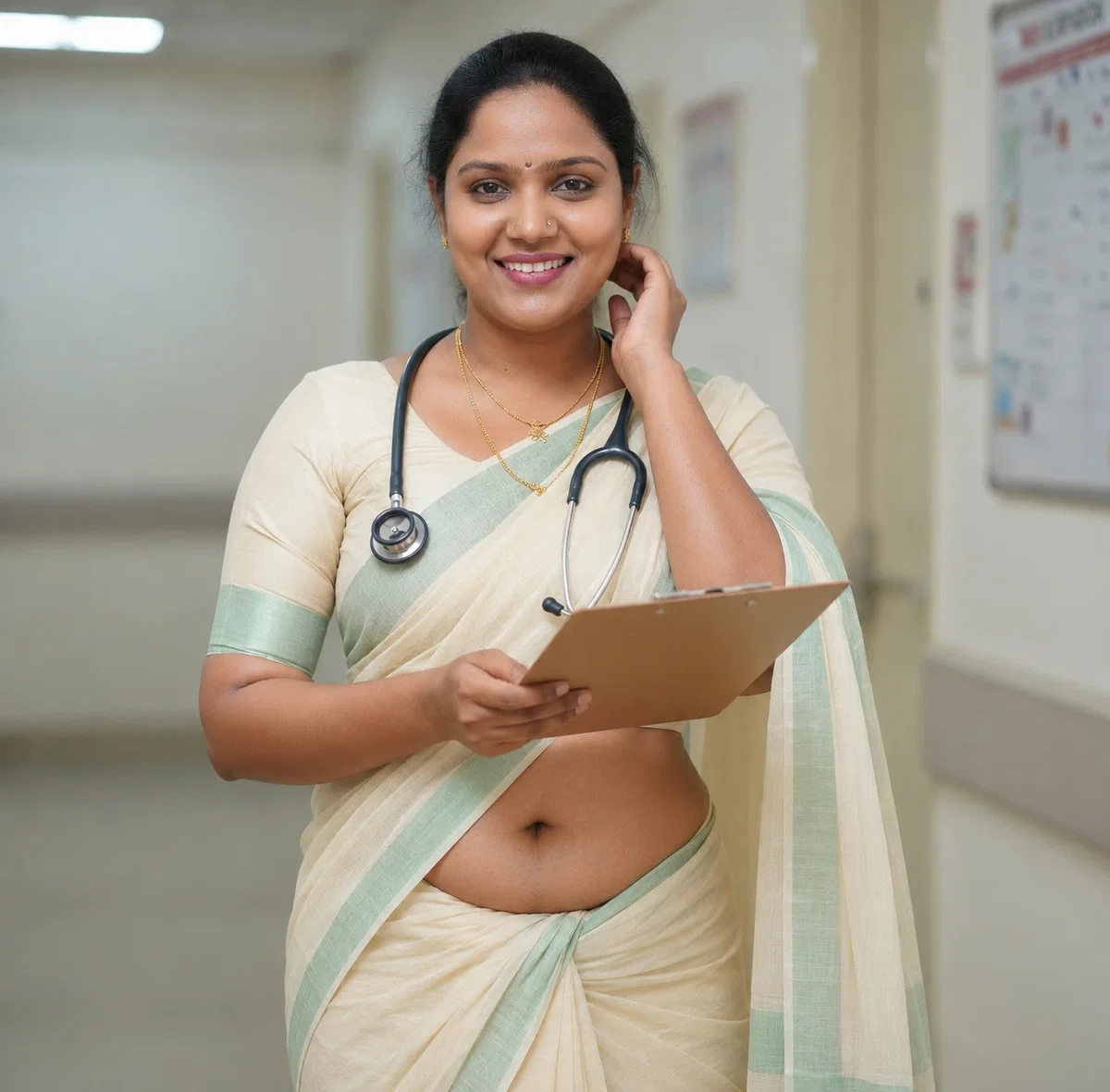 Proud Dr. Gayathri's Slip - Caught on Cam