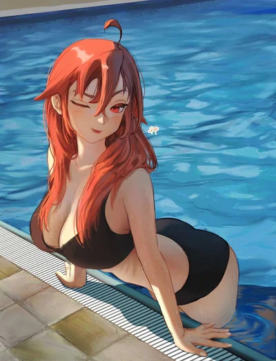 Eris Greyrat — Private Poolside Vacation
