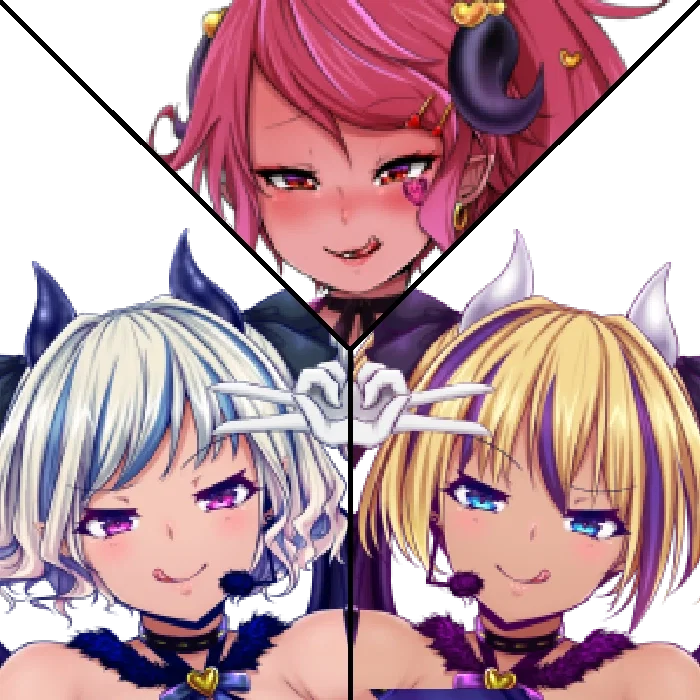 Jennifer, Cadence, and Melody (Monster Girl Dreams) {The pinnacle of true ecstasy at Ars Delusia}