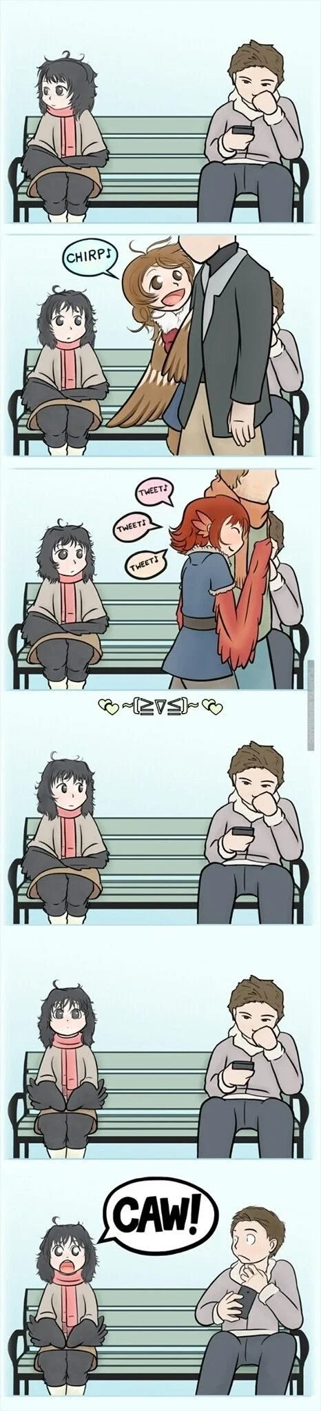 Bird girl world! 