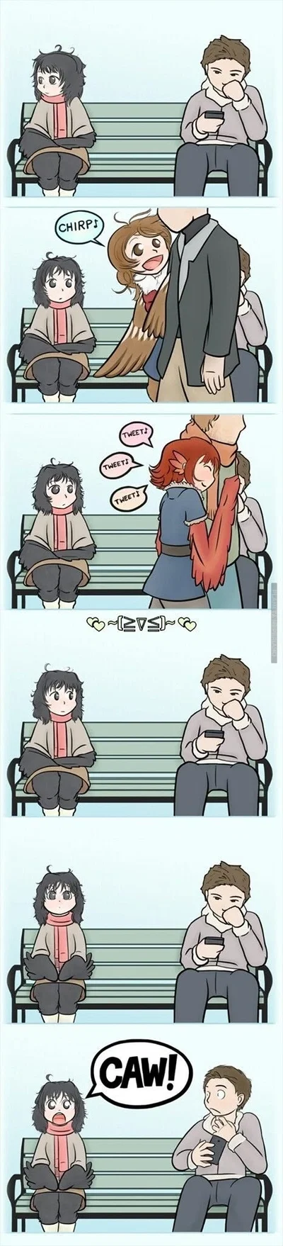 Bird girl world! 