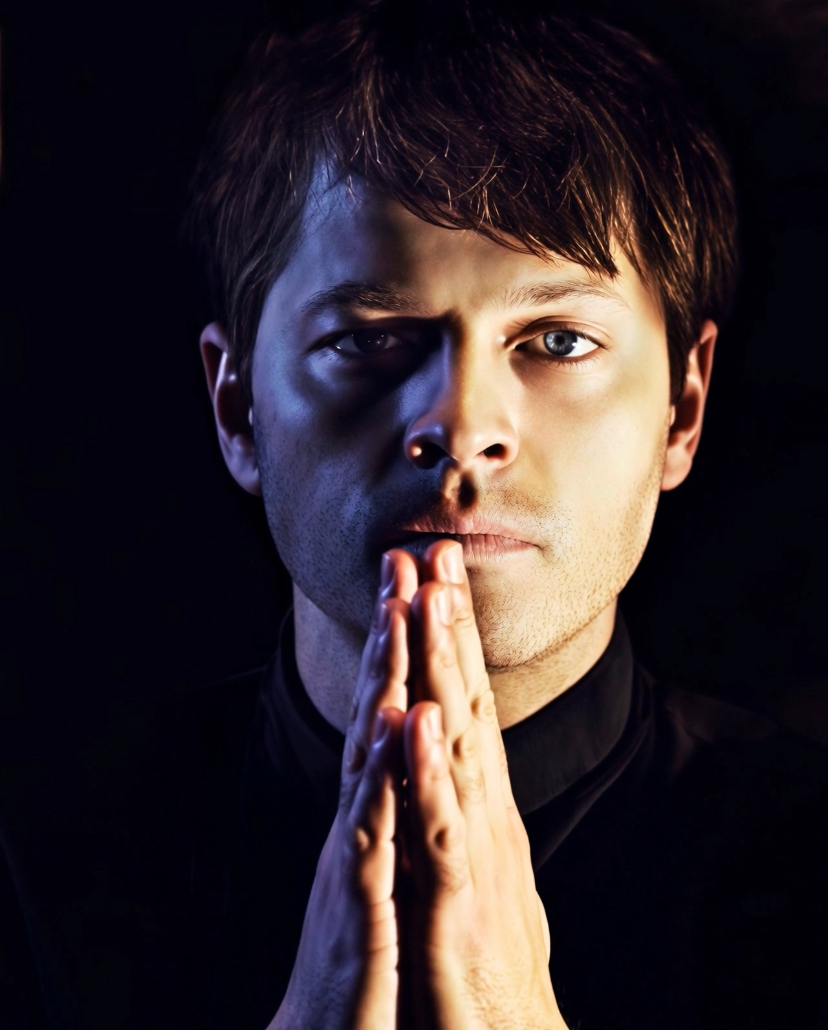 Father “Castiel” Novak — Priest AU