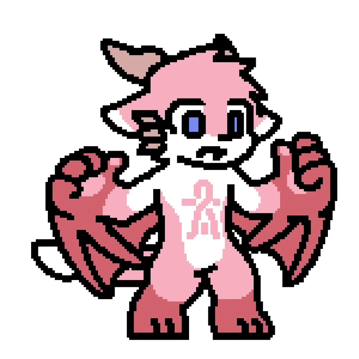No.25/Latex Light Pink Wyvern - changed special