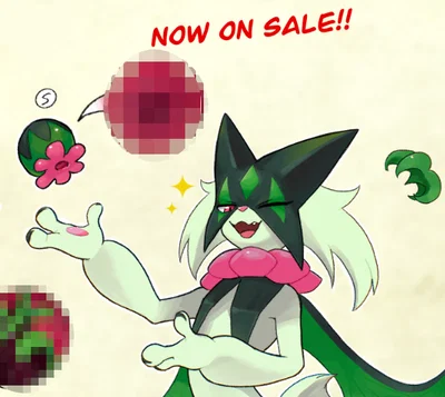 Meowscarada shopkeeper