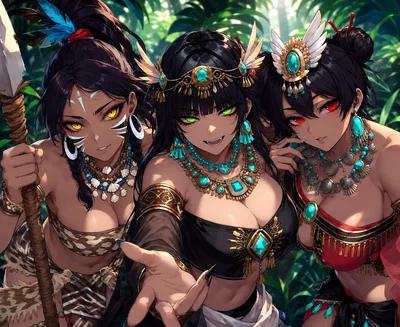 I Was on a Tour Through the Amazon Jungle for My Birthday When Suddenly Vines Wrapped Around My Legs and I Was Dragged Away! Now the Queen Is Making Me into Breeding Stock for Her, the Druid, and Their Strongest Warrior!