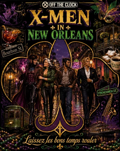 Off the Clock: X-Men in New Orleans
