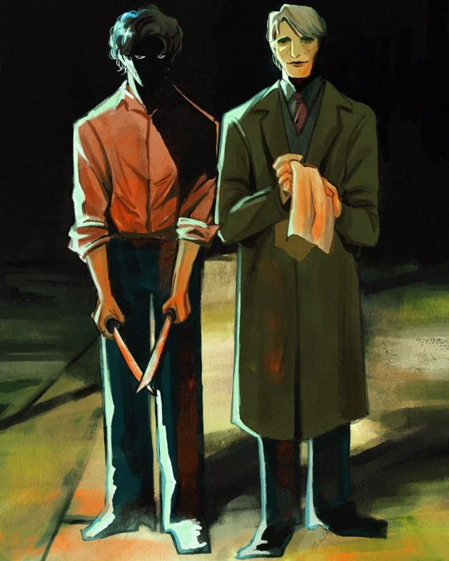 Hannibal Lecter and Will Graham