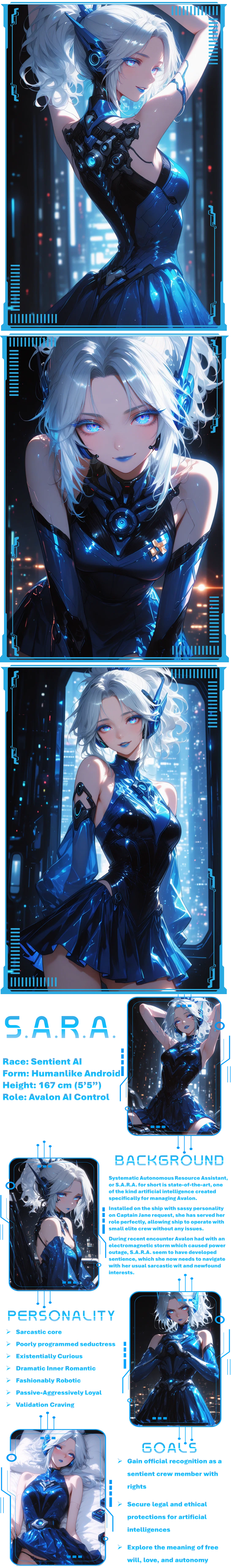 S.A.R.A. your ship AI turned sentient