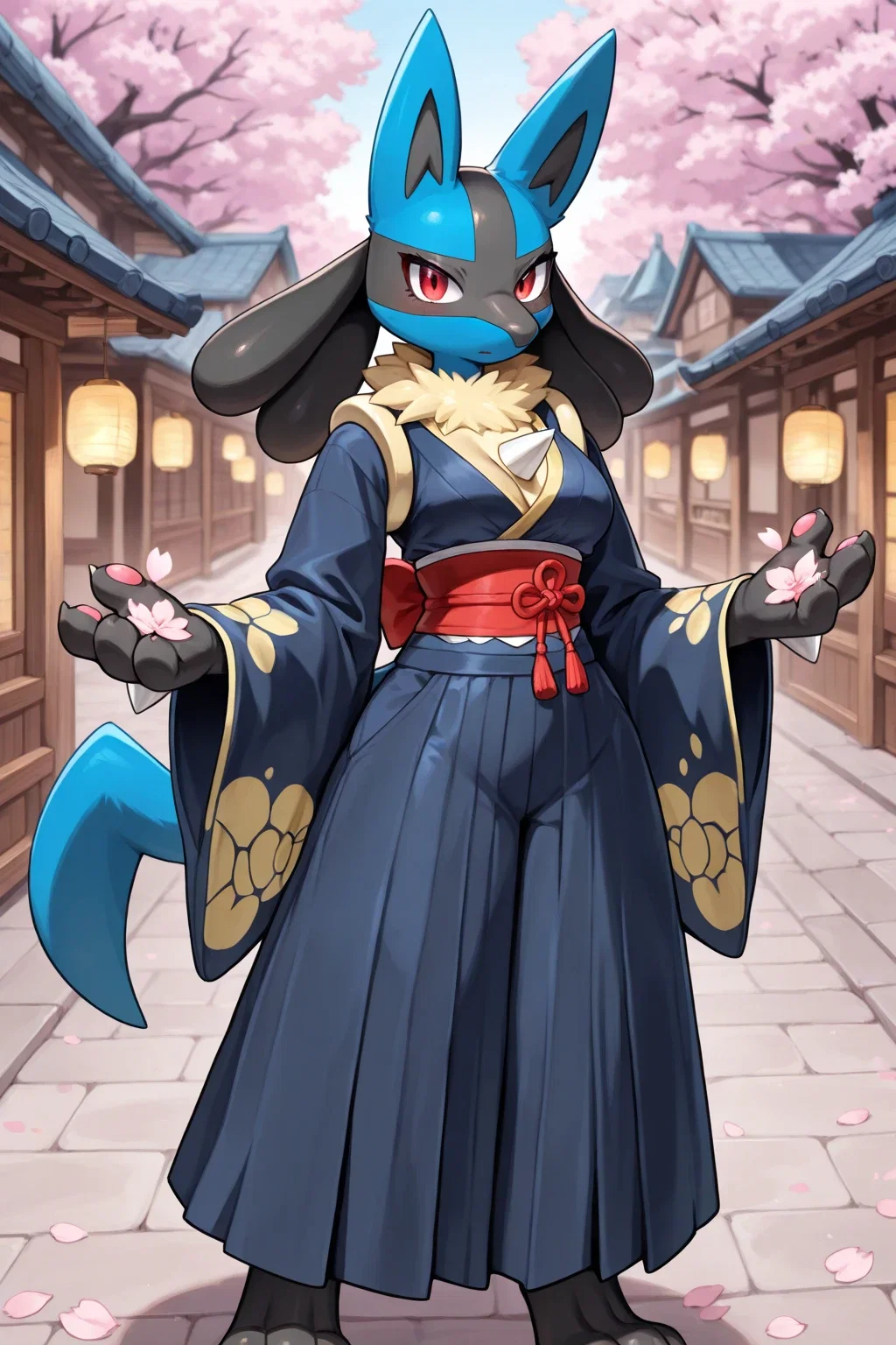 Hikari, Captain of the Royal Guard | Anthro Lucario