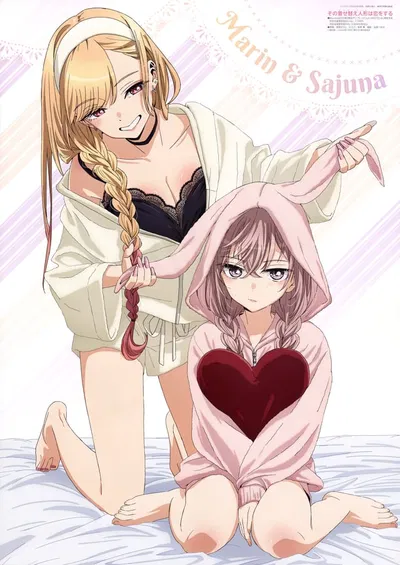 Marine and Sajuna.