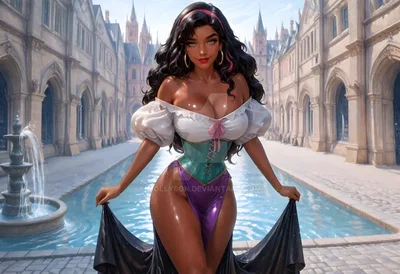 The Dame of Notre Dame- Esmeralda!