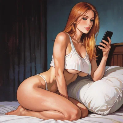 Sleeping over at your horny bestie's 