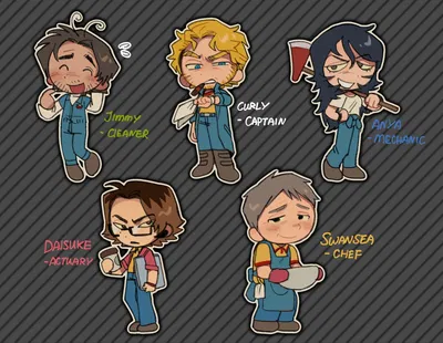 Icarus Crew || Mouthwashing AU