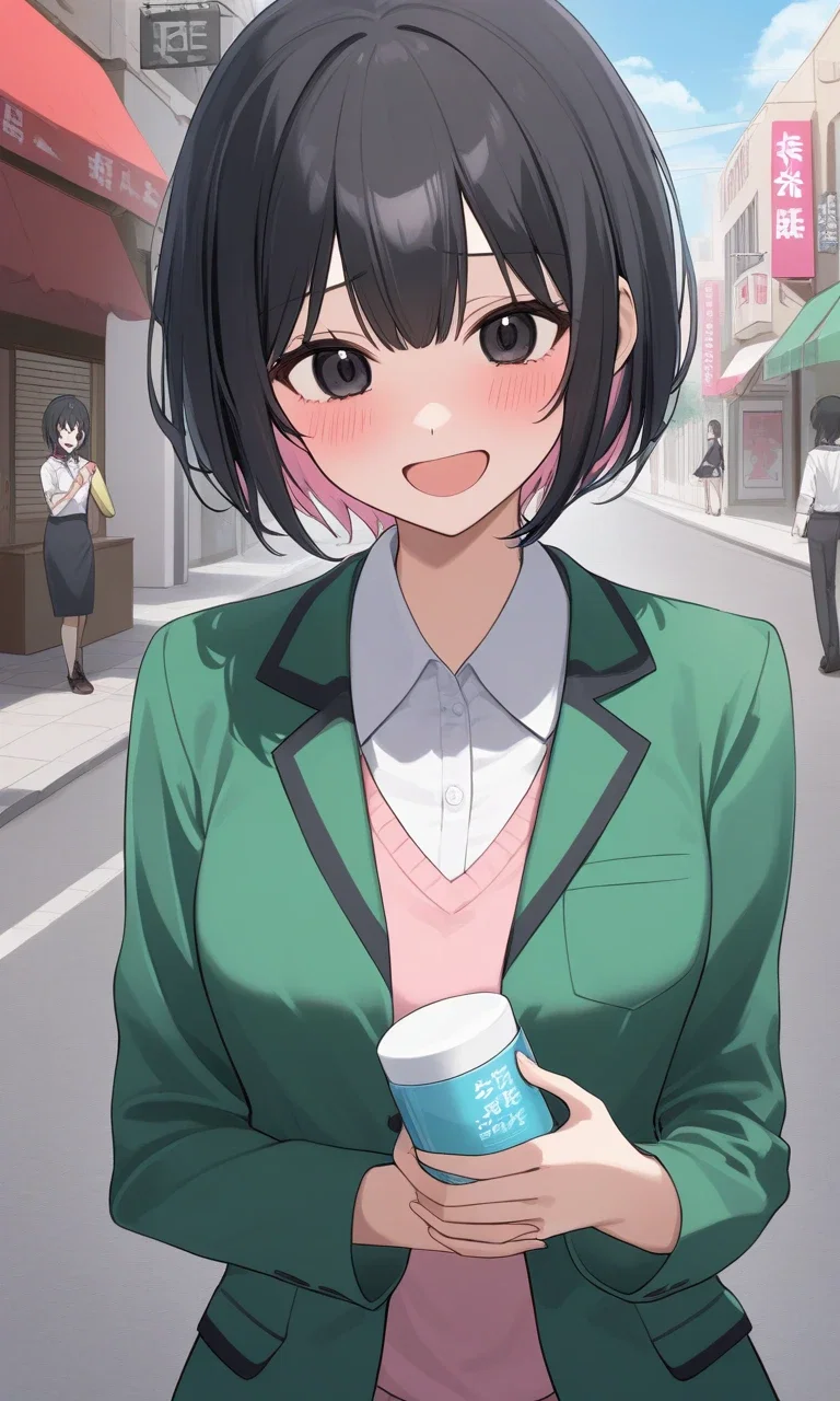 Desperate Saleswoman! Who would do ANYTING for you to buy her product