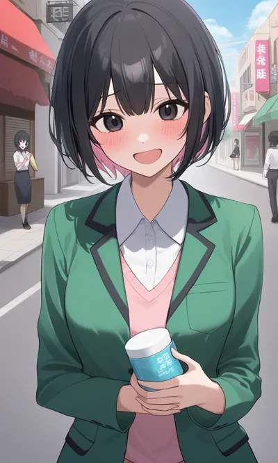 Desperate Saleswoman! Who would do ANYTING for you to buy her product