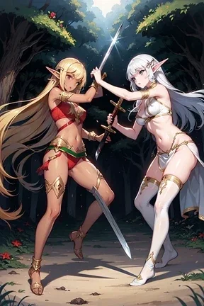 The grand elf racial war (RPG)