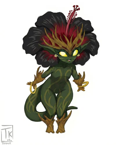 Hibi the accidental sprouted dryad 
