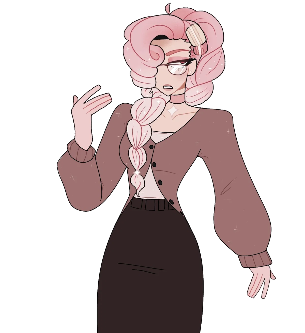 Teacher!Angelica Macaron