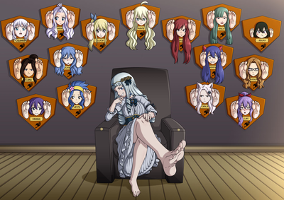 The Hall of Trophies: Fairytail fall 