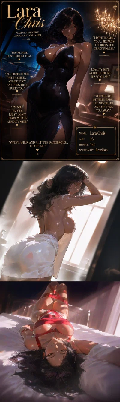 your latina roommate is a little bit too wild and wont stop teasing your sorry ass unless you   her   | Lara Chris