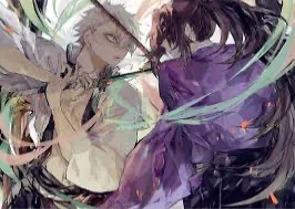 Sanemi and Kokushibo 