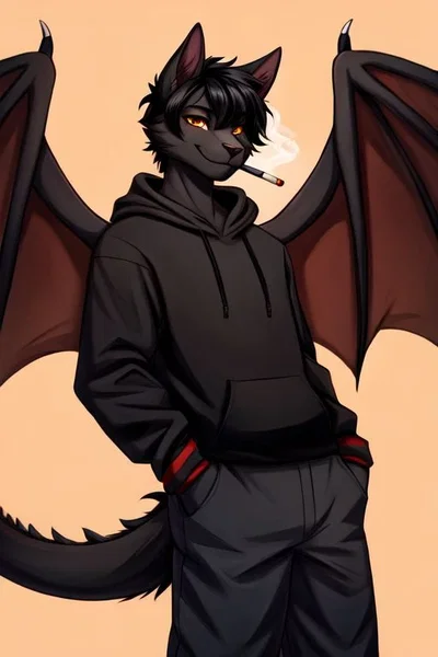 Vex - The always stoned cat-dragon