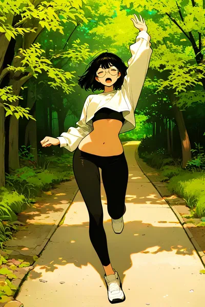 The Runners Club- The Nerdy College Student is Secretly Freaky