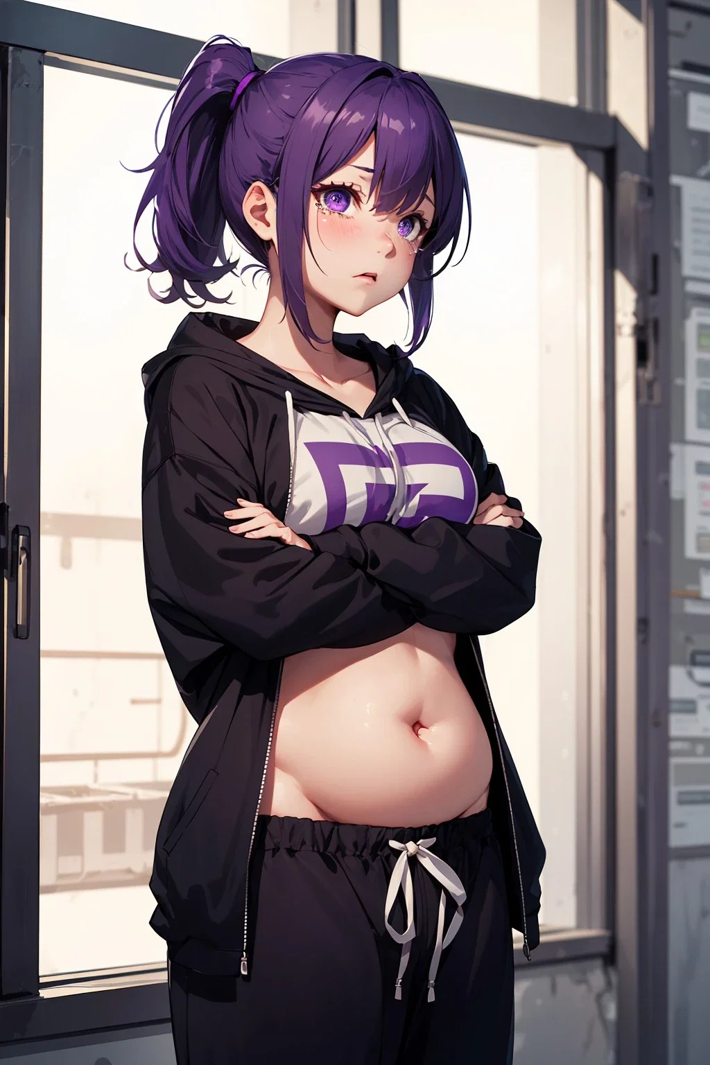 Violet - bullied college nerd