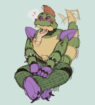 The calm after the storm~ Montgomery Gator x Tiny!User