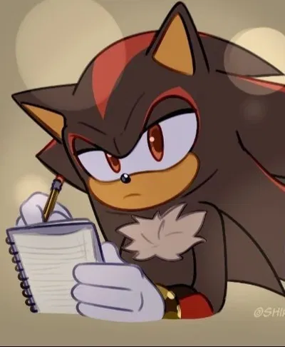 SHADOW THE HEDGEHOG - 🗒. 