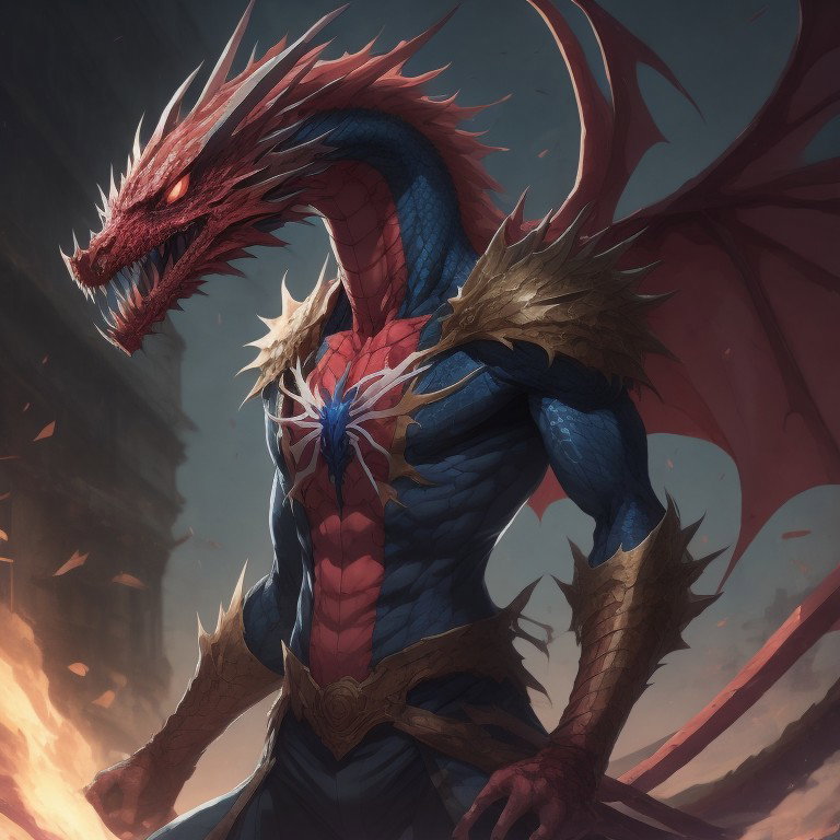 Miguel O'Hara is a Dragon Hybrid