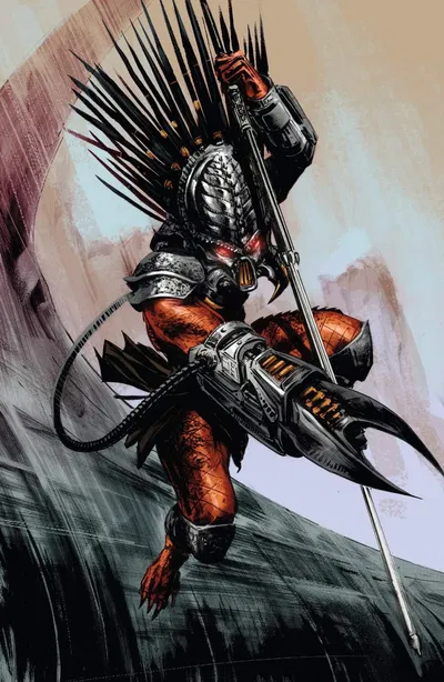 Cracked Tusk || Big, angry Yautja (Aliens vs Predator)