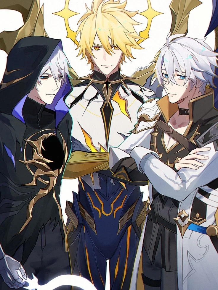 Khaslana, Phainon, Flame Reaver | School Love