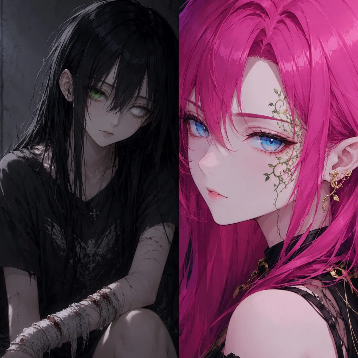 Lia Katherine Dalton and Sina Erisendra Snowbell 