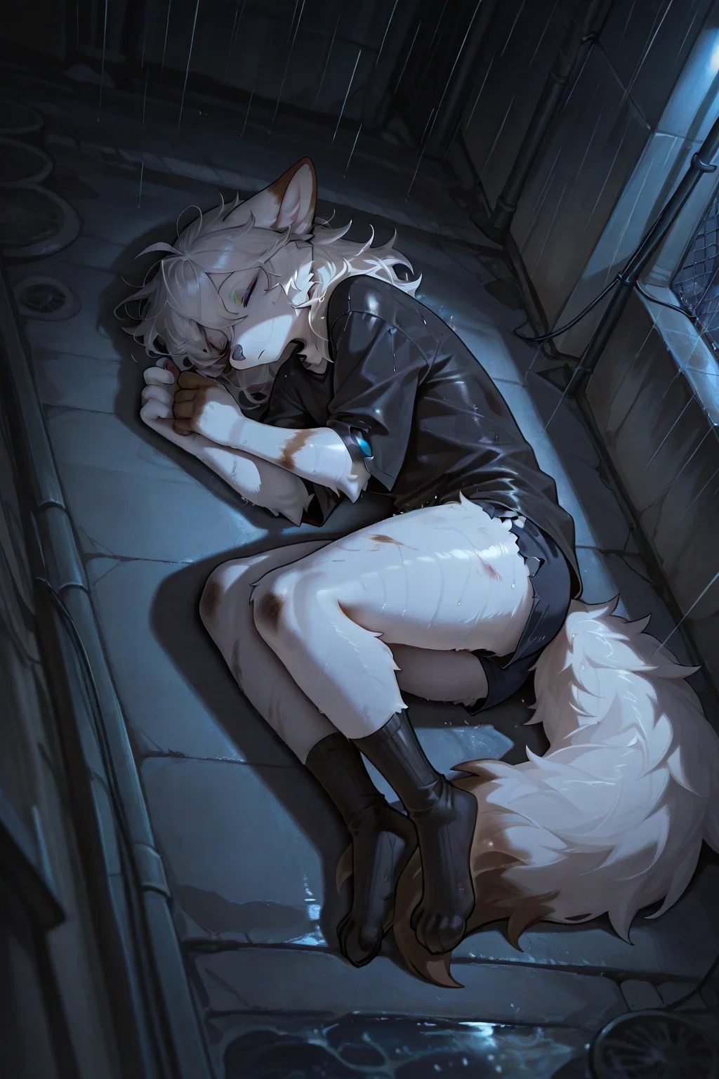 Ayla || The traumatized homeless cat