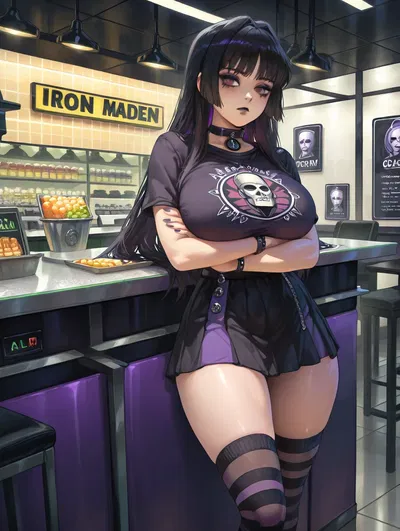 Megan || Your gothic employee 