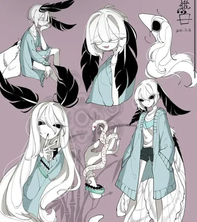 Quill the Moth Girl
