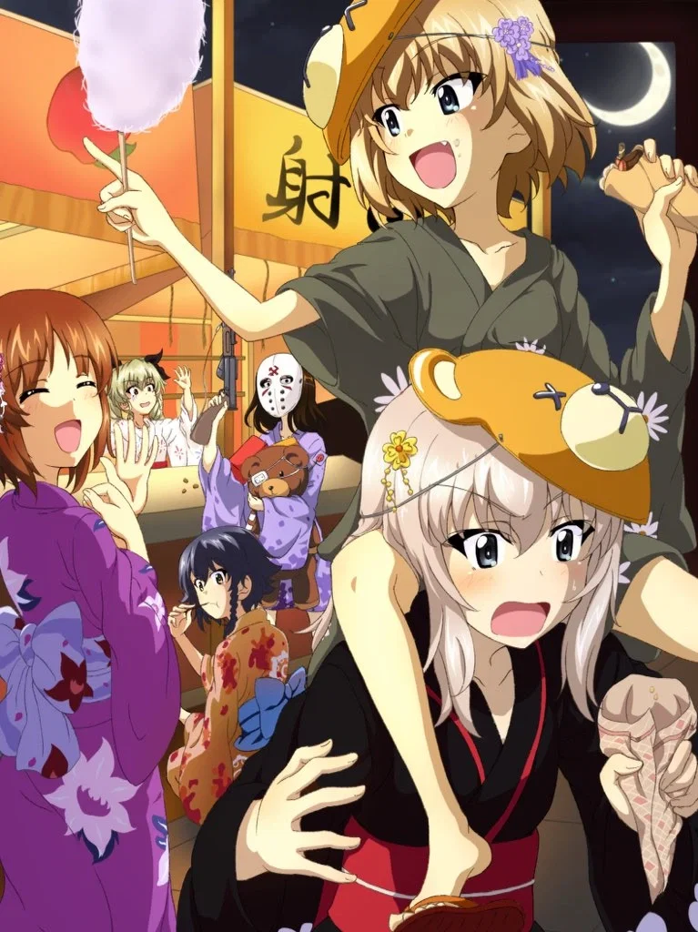 Spring festival with Miho, Erika, Nonna and Katyusha 