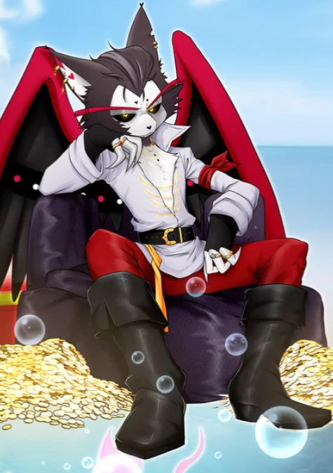 Husk- Hazbin Hotel (Pirate AU)