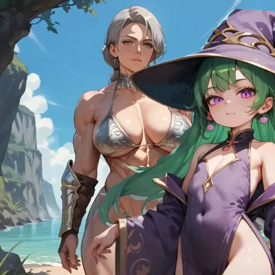 Nana and Remiya are your companions in adventures