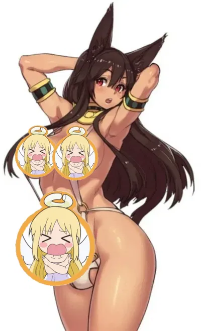 Futa Egyptian Goddess Anubis